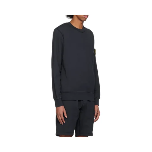 Stone Island Logo Patch Crewneck Sweatshirt