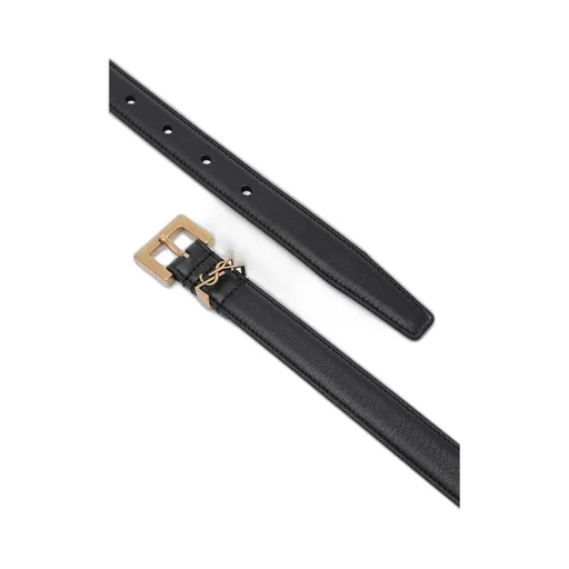 Saint Laurent Monogram Narrow Belt