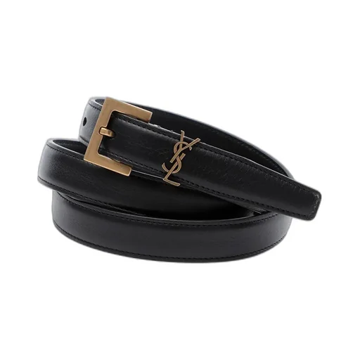 Saint Laurent Monogram Narrow Belt