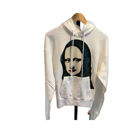 Mona Lisa Print Hoodie