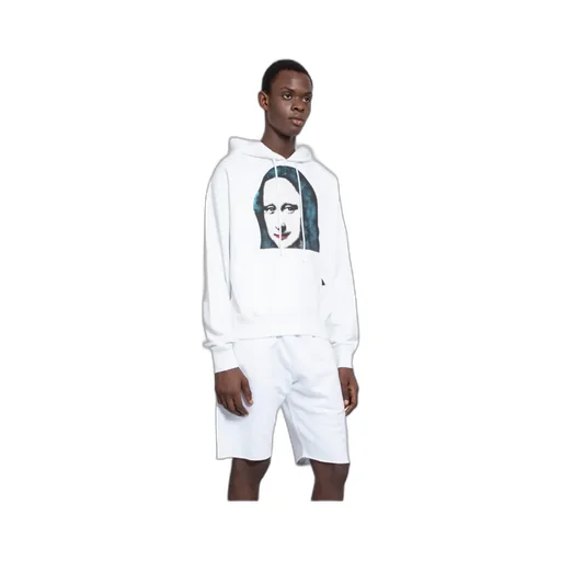 Mona Lisa Print Hoodie