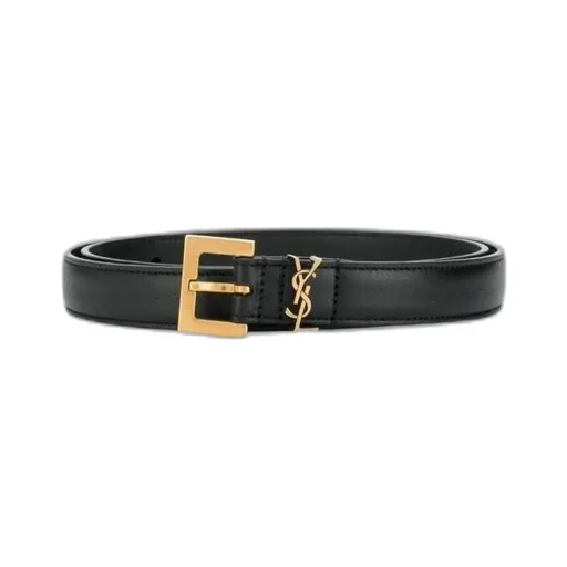 Saint Laurent Monogram Narrow Belt