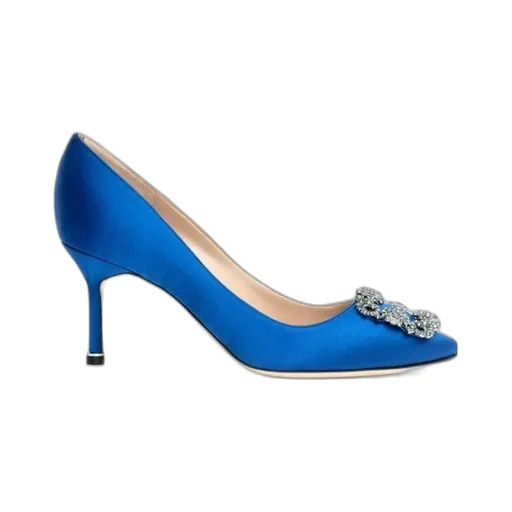 Hangisi 70Mm Embellished Buckle Pumps