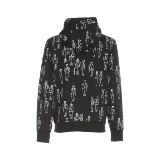 Characters Print Hoodie