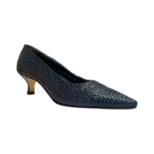 Pointed Knitted High Heels