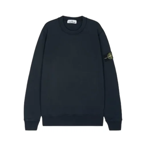 Stone Island Logo Patch Crewneck Sweatshirt