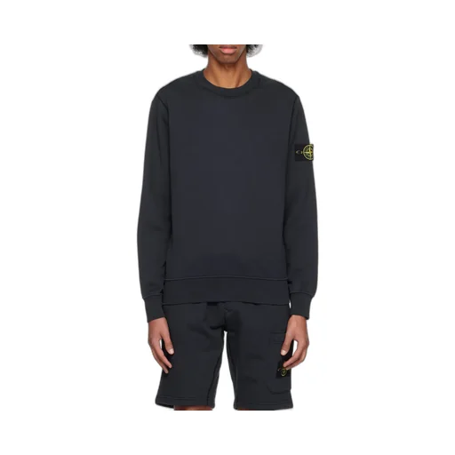 Stone Island Logo Patch Crewneck Sweatshirt