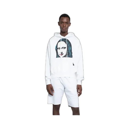 Mona Lisa Print Hoodie