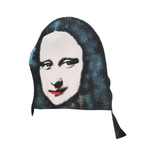 Mona Lisa Print Hoodie
