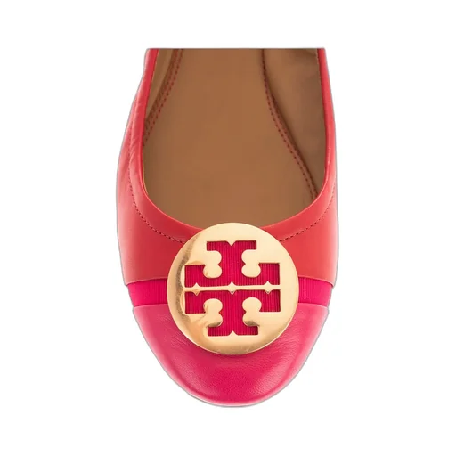 Logo Plaque Ballerina Shoes