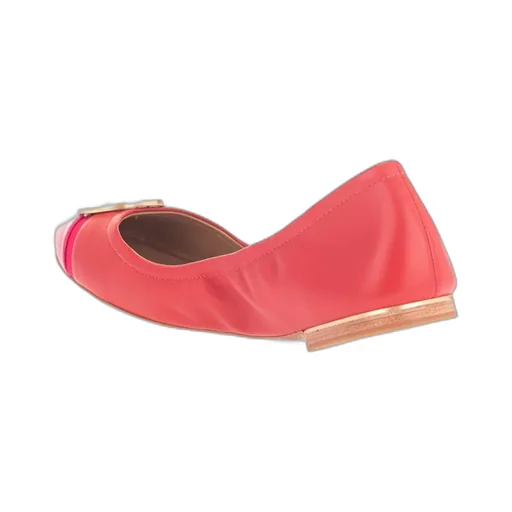 Logo Plaque Ballerina Shoes
