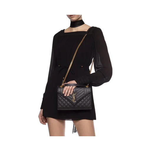 Saint Laurent Matelass Envelope Medium Shoulder Bag