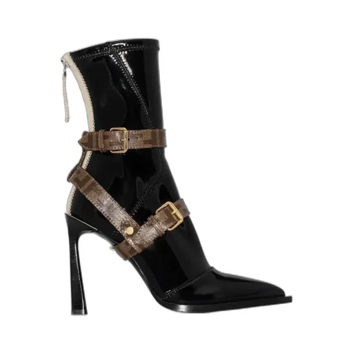 Clasp And Ankle Boots