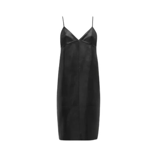 Saint Laurent Backless V-Neck Dress