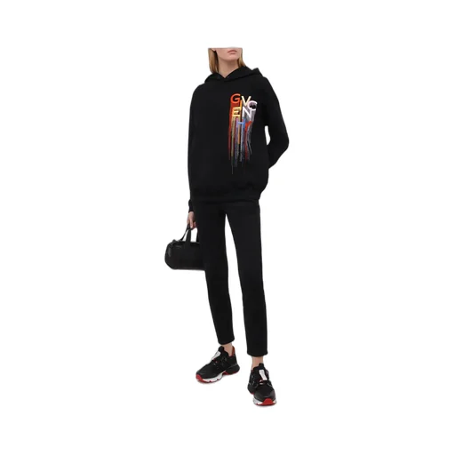 Embroidered Logo Hooded Sweatshirt