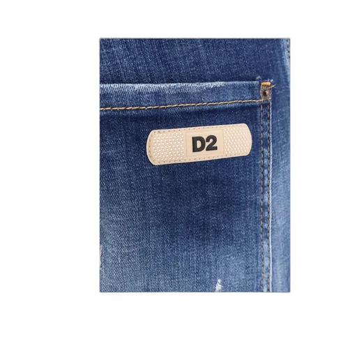 Dsquared2 Dark Ripped Cast Wash Cool Guy Jeans