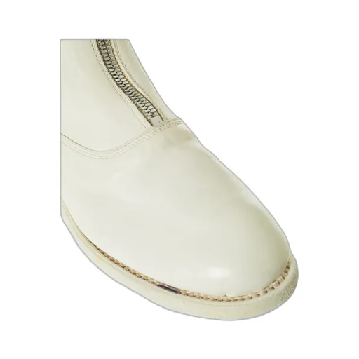 Zip-Front Calf-Length Boots