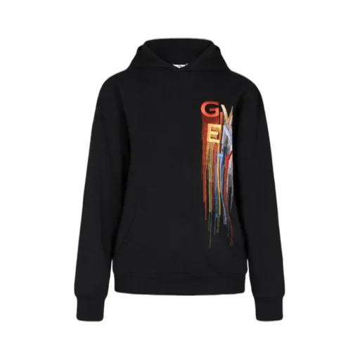 Embroidered Logo Hooded Sweatshirt