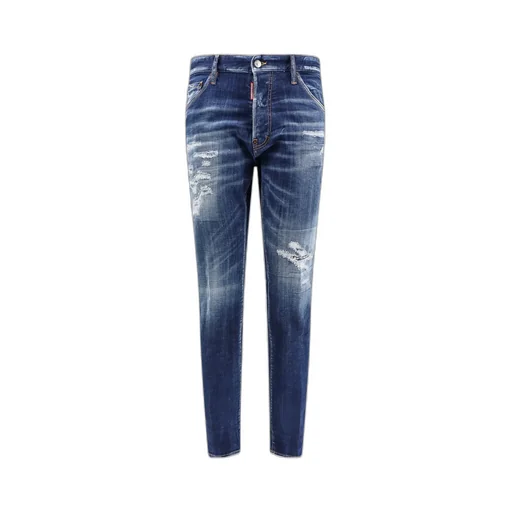 Dsquared2 Dark Ripped Cast Wash Cool Guy Jeans