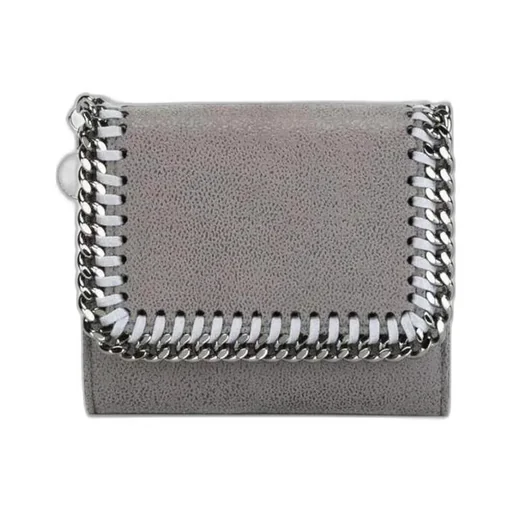Stella Mccartney Falabella Tri-Fold Flap Small Wallet