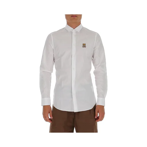 Moschino Teddy Patch Buttoned Shirt