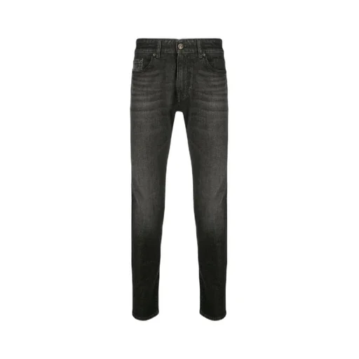 Mid-Rise Slim-Fit Jeans