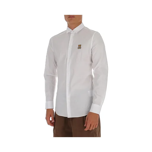 Moschino Teddy Patch Buttoned Shirt