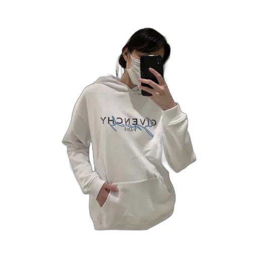 Embroidered Logo Hooded Sweatshirt