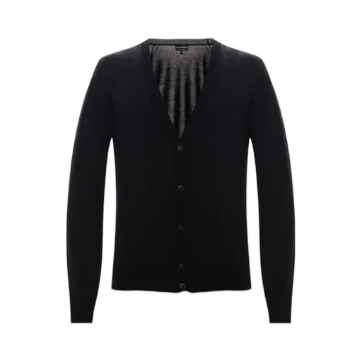 Emporio Armani V-Neck Knitted Cardigan