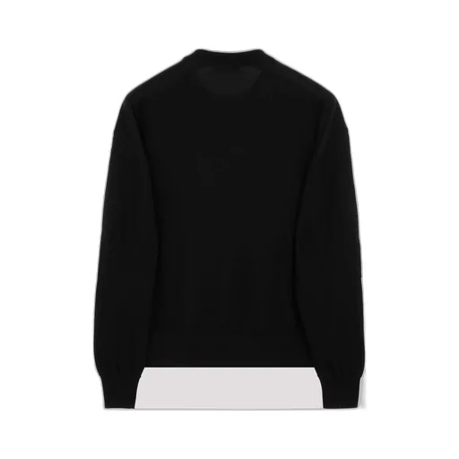 Crystal-Embellished Logo Jumper