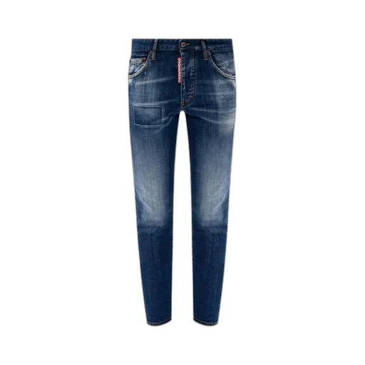 Skinny Cropped Distressed Jeans
