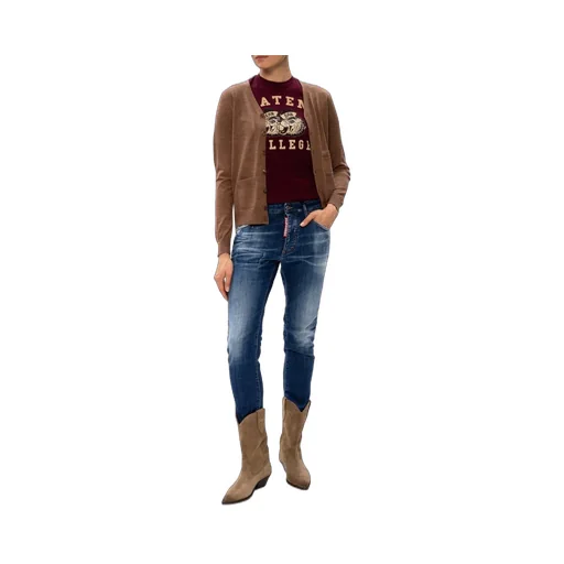 Skinny Cropped Distressed Jeans