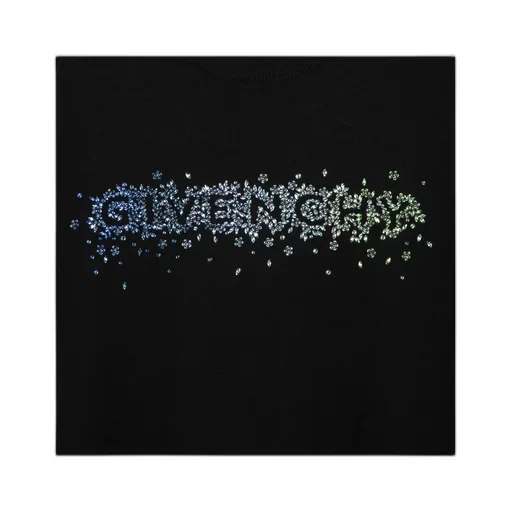 Crystal-Embellished Logo Jumper