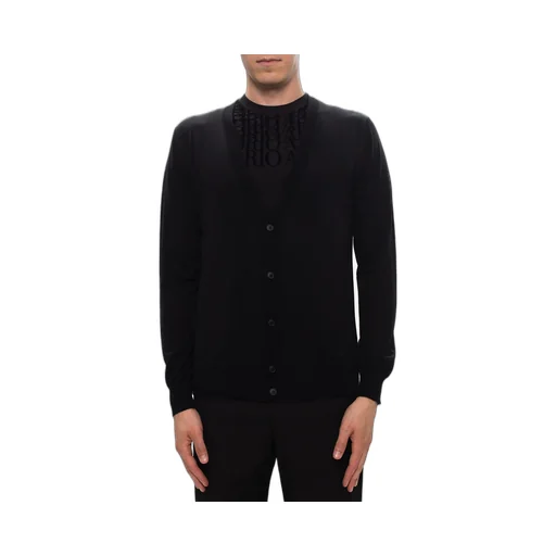 Emporio Armani V-Neck Knitted Cardigan