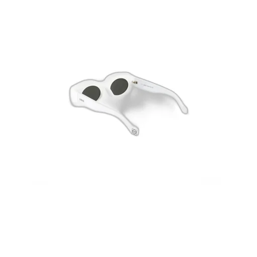 Logo Rectangular Frame Sunglasses