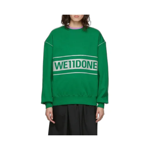 Printed Logo Sports Sweater