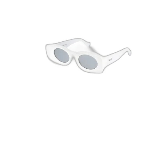 Logo Rectangular Frame Sunglasses