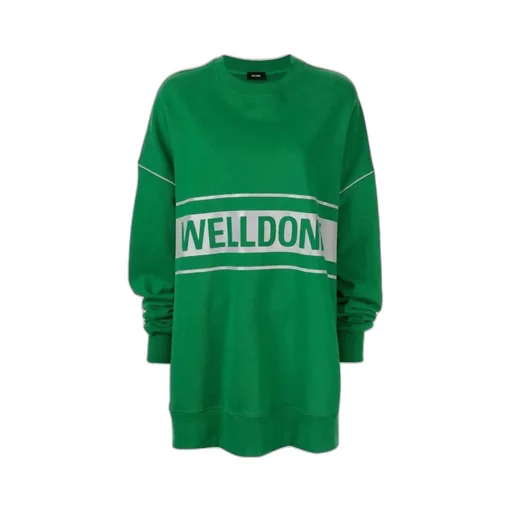Printed Logo Sports Sweater