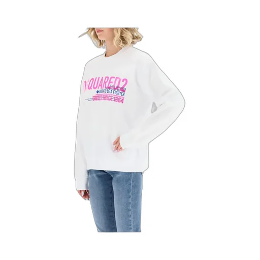 Dsquared2 Logo Print Crewneck Sweatshirt