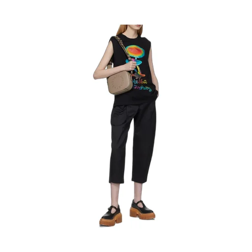 Stella Mccartney Stella Logo Mini Crossbody Bag