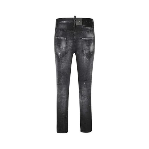 Ripped Detailing Cropped Jeans
