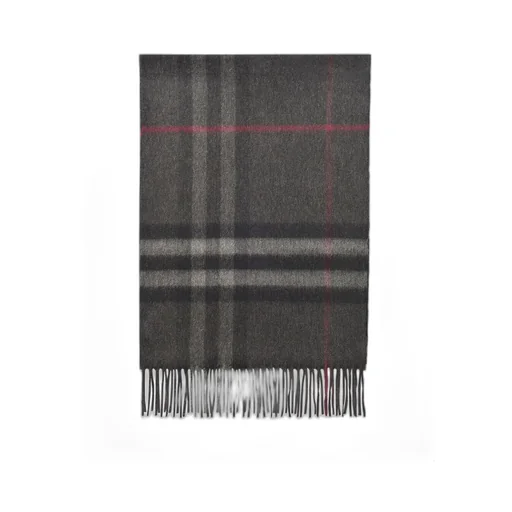 Burberry The Classic Check Fringed Scarf