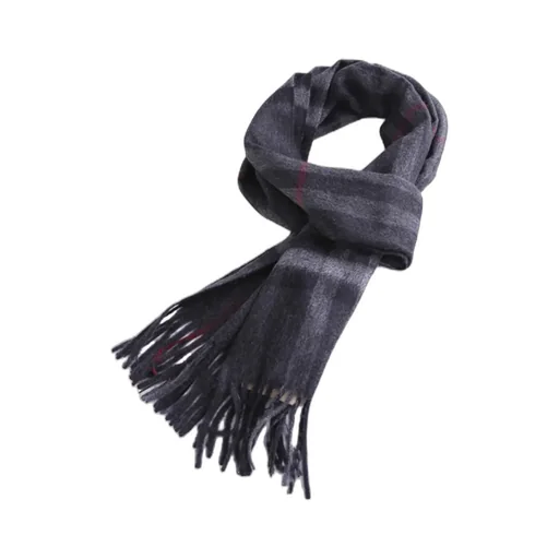 Burberry The Classic Check Fringed Scarf