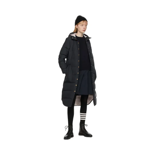 Thom Browne 4-Bar Crewneck Knit Sweater