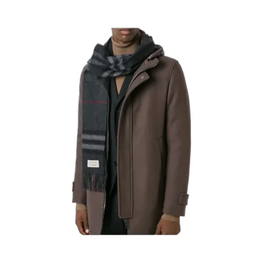 Burberry The Classic Check Fringed Scarf