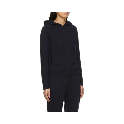 Loro Piana Zipped Knitted Hoodie
