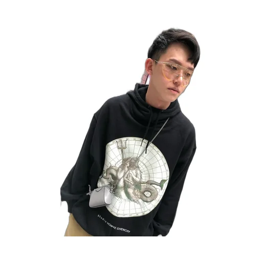 Graphic Print Hoodie
