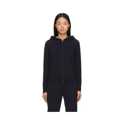 Loro Piana Zipped Knitted Hoodie