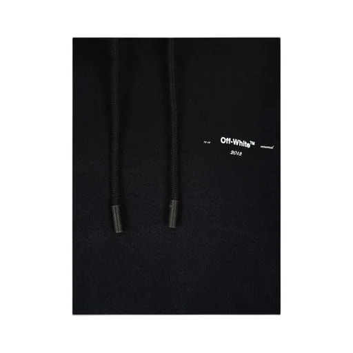 Black Logo Hooded Sweater
