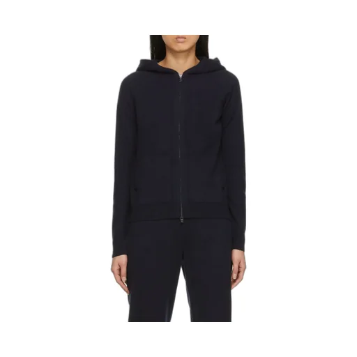 Loro Piana Zipped Knitted Hoodie
